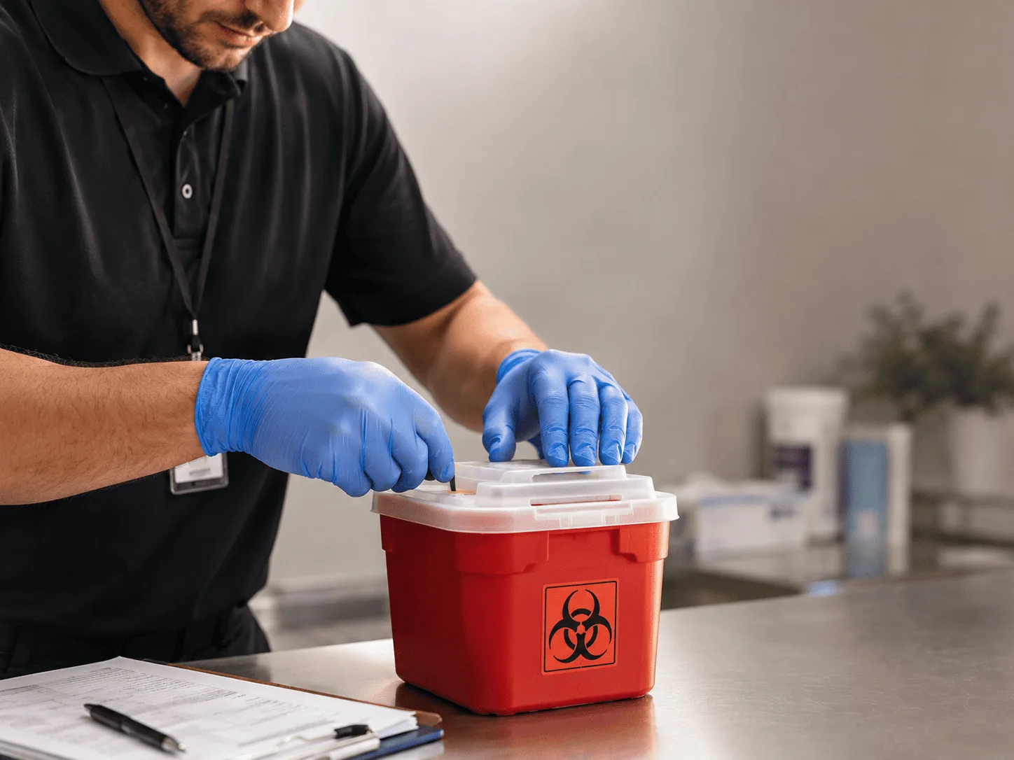 Why choose Sharps Waste Disposal in Atkins, VA